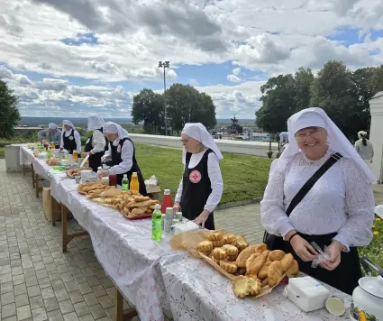 Крестный ход на праздник Успения Божией Матери