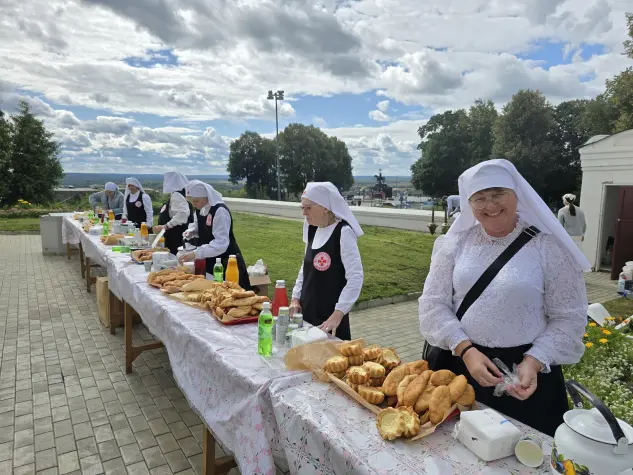 Крестный ход на праздник Успения Божией Матери