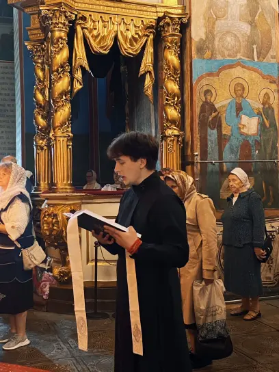 Литургия в день Преображения Господня